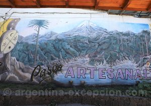 Mosaïque murale à Junin de Los Andes