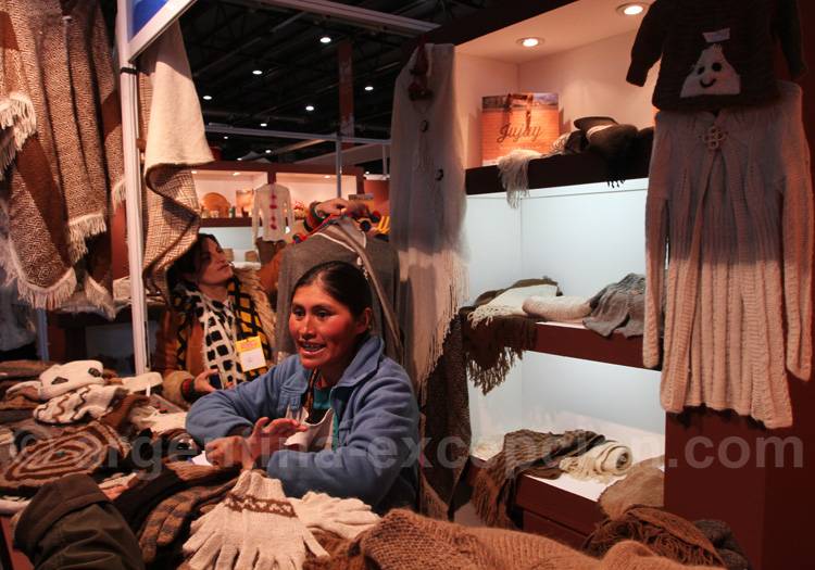 Laine lama et alpaca, Tilcara shopping a tilcara