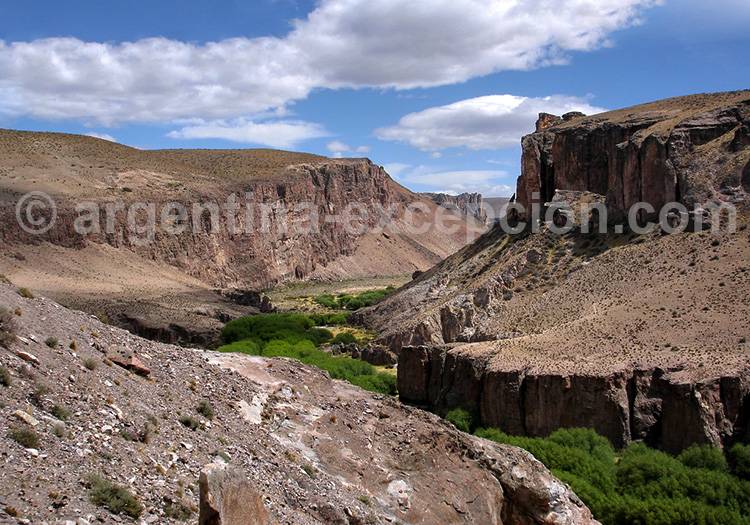 Canyon Rio Pinturas, Patagonie Canyon Rio Pinturas, Patagonie