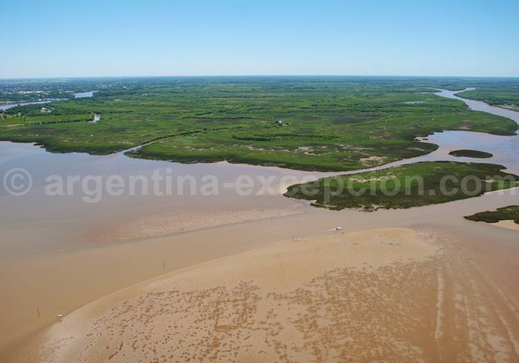 Delta du Parana vu du ciel Delta du Parana vu du ciel