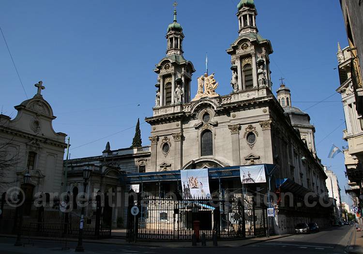 Visite de Buenos Aires, Basilique San Francisco, San Telmo Visite de Buenos Aires, Basilique San Francisco, San Telmo