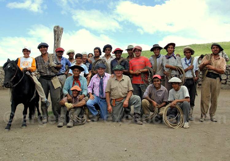 Equipe de gauchos de l'estancia Los Potreros, Córdoba Equipe de gauchos de l'estancia Los Potreros, Córdoba
