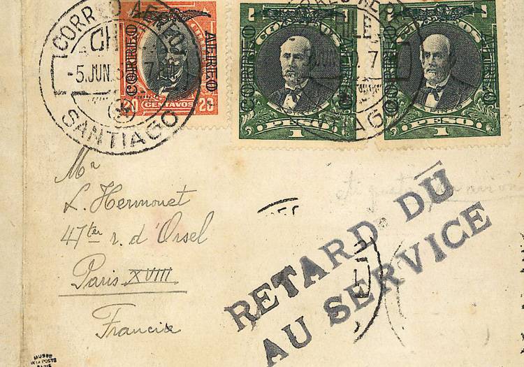 Correspondance de Santiago du Chili du 5 juin 1930 Correspondance de Santiago du Chili du 5 juin 1930