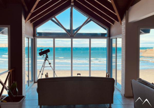 Vue Golfe Nuevo hôtel las Restingas Vue Golfe Nuevo hôtel las Restingas