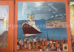 22-4 Photos des pavillons à la fête du Migrant, Obera