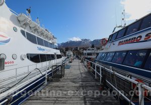 Bateaux pour naviguer le canal de Beagle