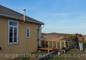 Exterieur de l'estancia - Estancia Cabo San Pablo Exterieur de l'estancia - Estancia Cabo San Pablo