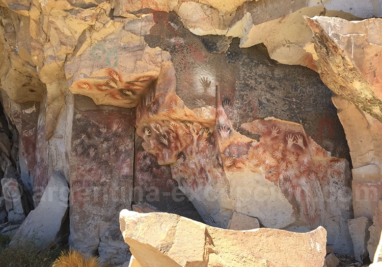 La Cueva de las Manos en Patagonie La Cueva de las Manos en Patagonie