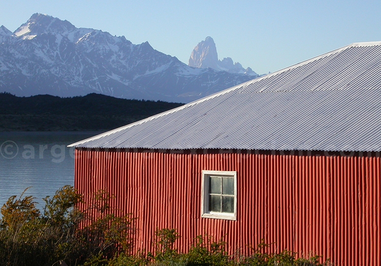 Maison patagonne typique Maison patagonne typique