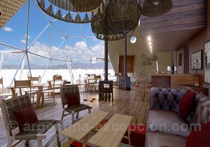 Espaces communs, Pristine Camp, Salinas Grandes Espaces communs, Pristine Camp, Salinas Grandes