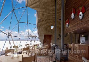 Espaces communs, Pristine Camp, Salinas Grandes Espaces communs, Pristine Camp, Salinas Grandes