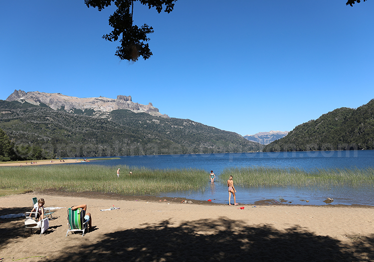 Route des 7 Lacs, lac Falkner Route des 7 Lacs, lac Falkner