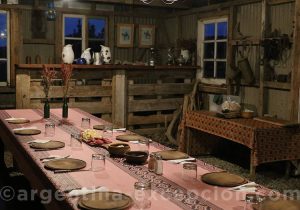 Salle de repas - Estancia Cabo San Pablo Salle de repas - Estancia Cabo San Pablo