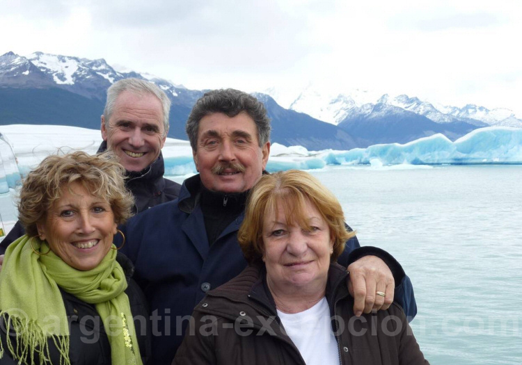 Au milieu des glaciers de Patagonie