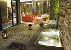 mine_fontaine Fontaine extérieure, Hôtel Mine