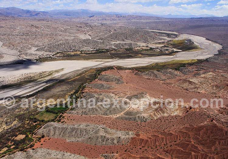 Géographie et relief des vallées Calchaquíes